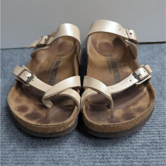 Birkenstock Mayari Sandals Womens 8 Opalescent Buckle Comfort Adjustable Boho - Picture 5 of 6
